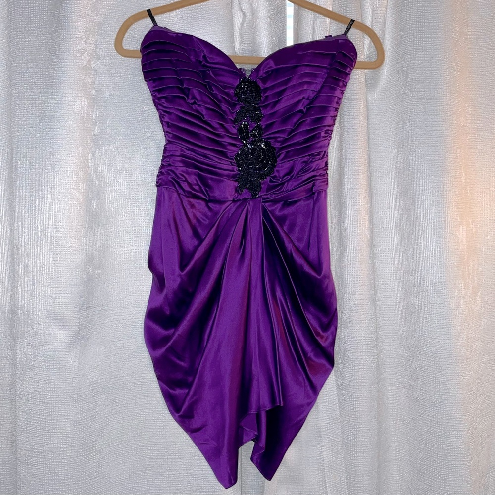 Bebe Midi Dress w/embellishment-Size SM